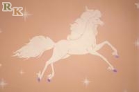 роспись детской комнаты - лошадка
