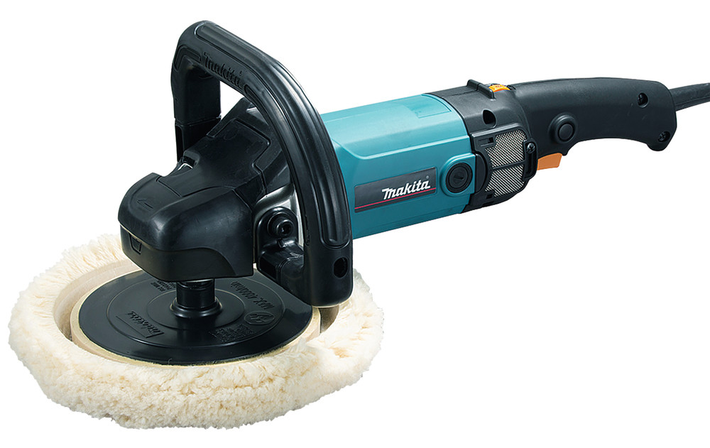 MAKITA 1176049 Полировальная машина Makita 9237CB 1200Вт 3200 об/мин рез.шпин.:M14 d=180 мм